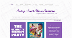 Desktop Screenshot of careyann.com